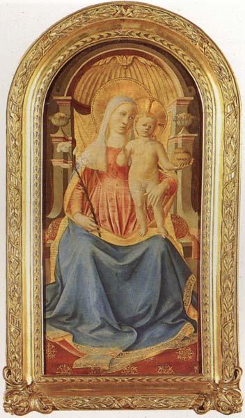 Benozzo Gozzoli Madonna and Child oil painting image
